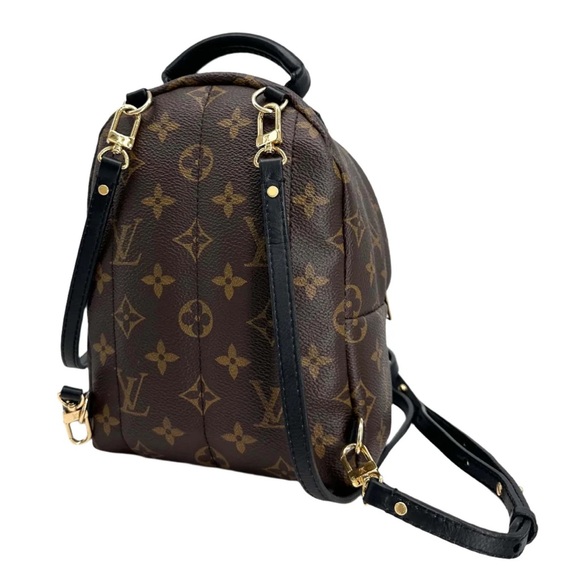 Authentic LOUIS VUITTON Monogram Palm Springs Backpack Mini - Picture 5 of 6